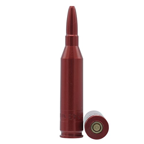 WPW Pufferpatronen Kaliber .243 Winchester Aluminium eloxiert - 2 Stück von WPW