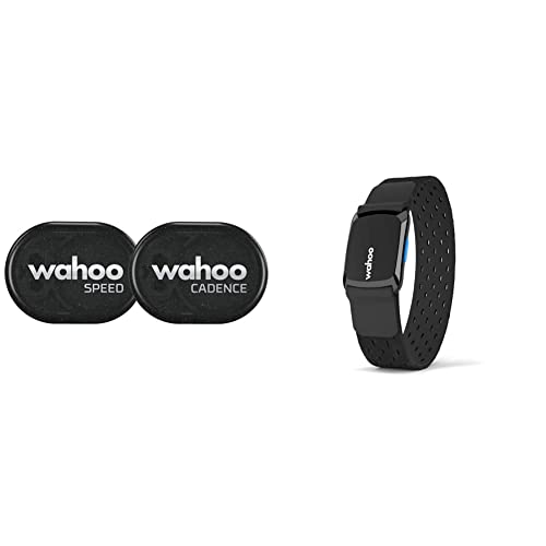 Wahoo TICKR FIT Herzfrequenz Armband, Bluetooth/ANT+ & RPM Geschwindigkeits- und Trittfrequenzsensor, Bluetooth/ANT+ von Wahoo Fitness