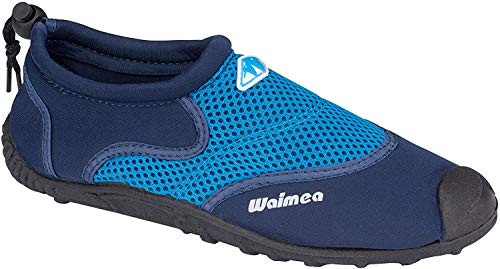 Waimea Kinder Wassersportschuhe Aquaschuhe Surfschuhe, Marine/Kobaltblau, 32 EU von Waimea