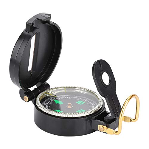 Wakects Outdoor Taschenkompass Tragbar Universal Überlebenskompass mit Lupe,American Militär Button Kompass Navigationswerkzeug zum Wandern,Bootfahren,8 x 5,5 x 2,5 cm Wakects Outdoor Taschenkompass Tragbar Universal Überlebenskompass mit Lupe,American Militär Button Kompass Navigationswerkzeug zum Wandern,Bootfahren,8 x 5,5 x 2,5 cm von Wakects