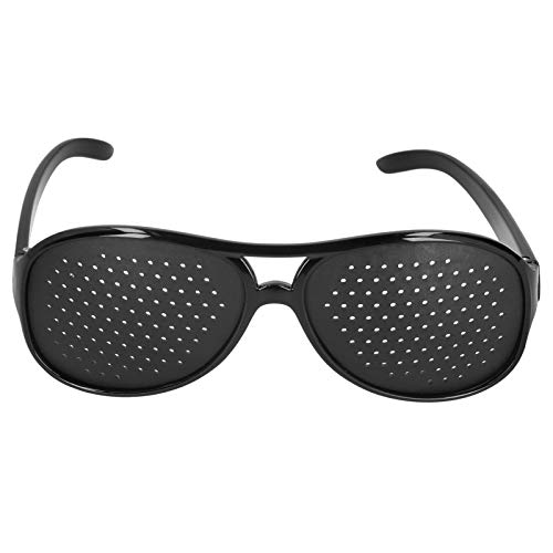 Wakects Vision Care Pinhole Brille, Unisex, Anti-Kurzsichtigkeit, Astigmatismus-Brille, Herren und Damen, Sehverbesserung, Strabismus-Korrektur, Müdigkeitsbrille (Erwachsenentyp) von Wakects