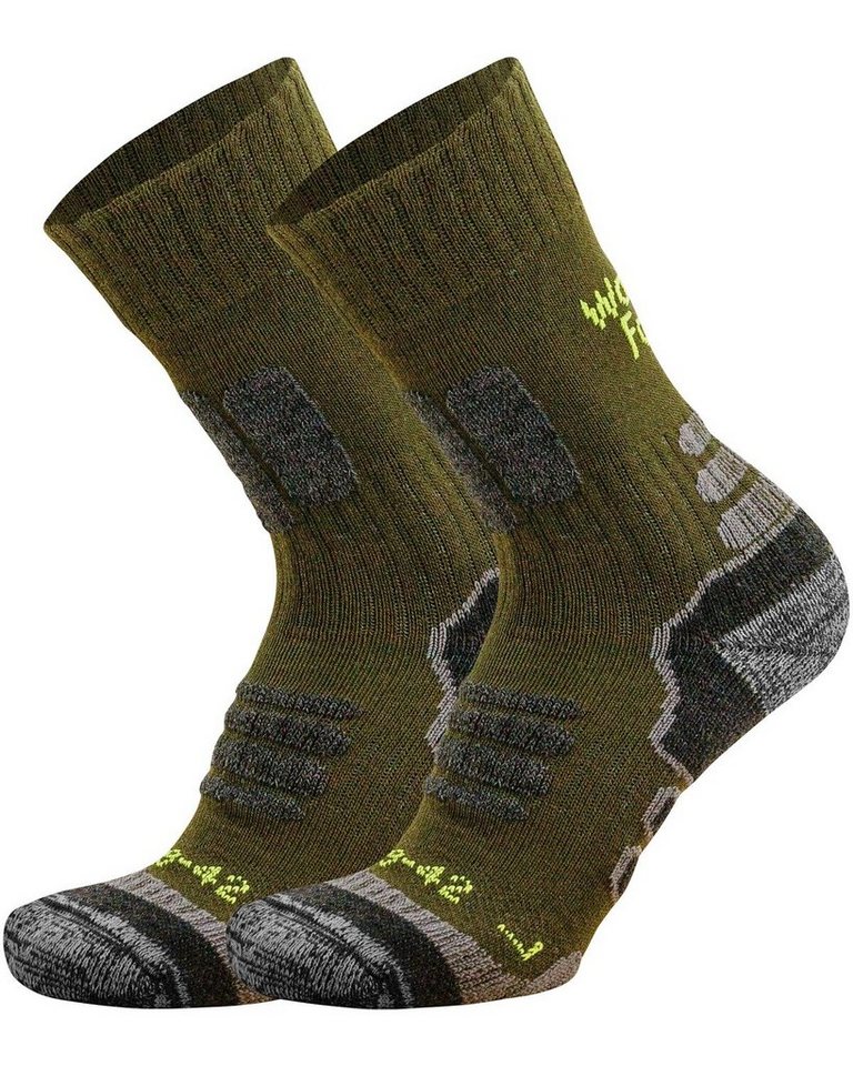 Wald & Forst Socken Jagd- und Trekkingsocken – 2er-Pack von Wald & Forst