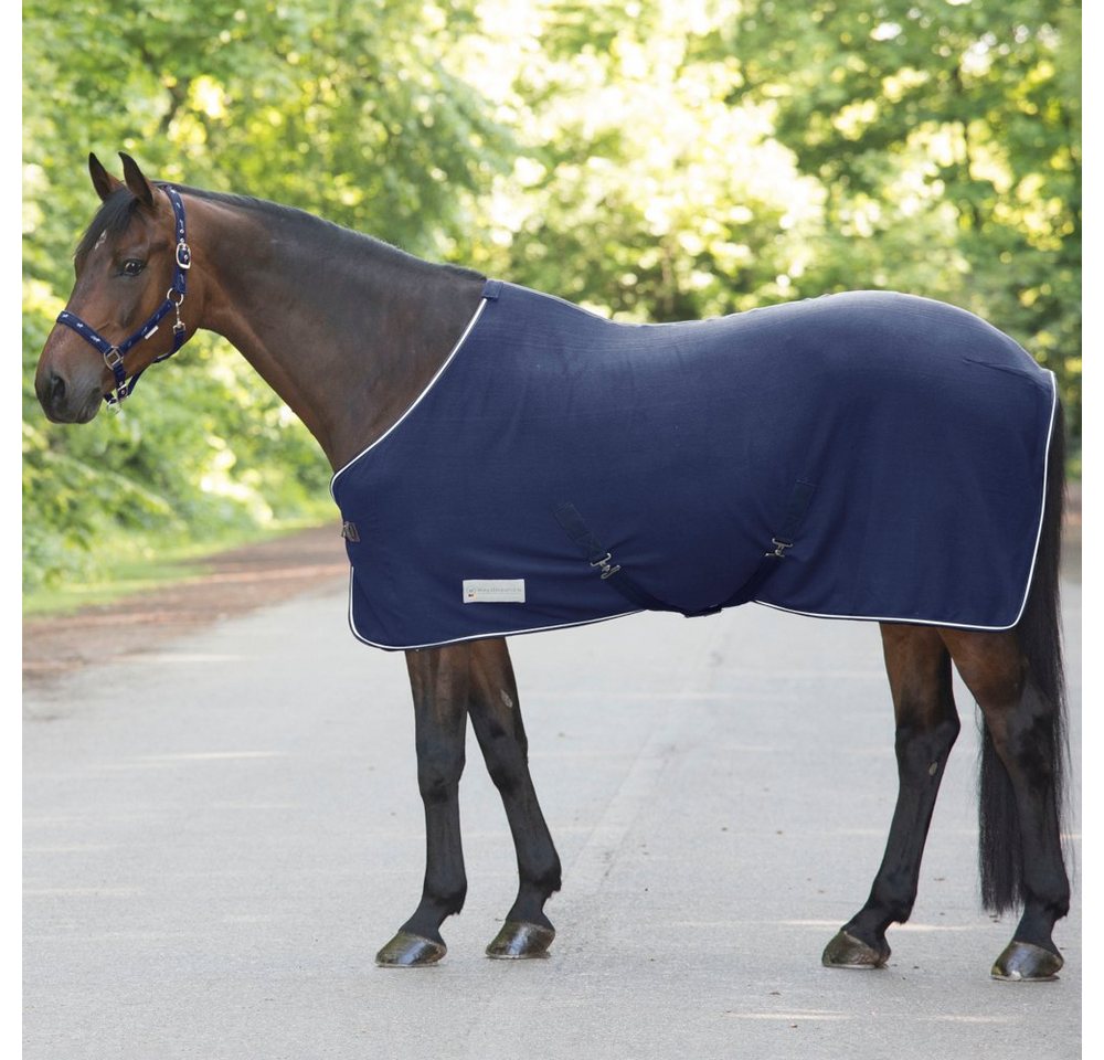 Waldhausen Pferde-Abschwitzdecke Waldhausen Fleecedecke Economic mit Kreuzgurt - navy Waldhausen Pferde-Abschwitzdecke Waldhausen Fleecedecke Economic mit Kreuzgurt - navy von Waldhausen