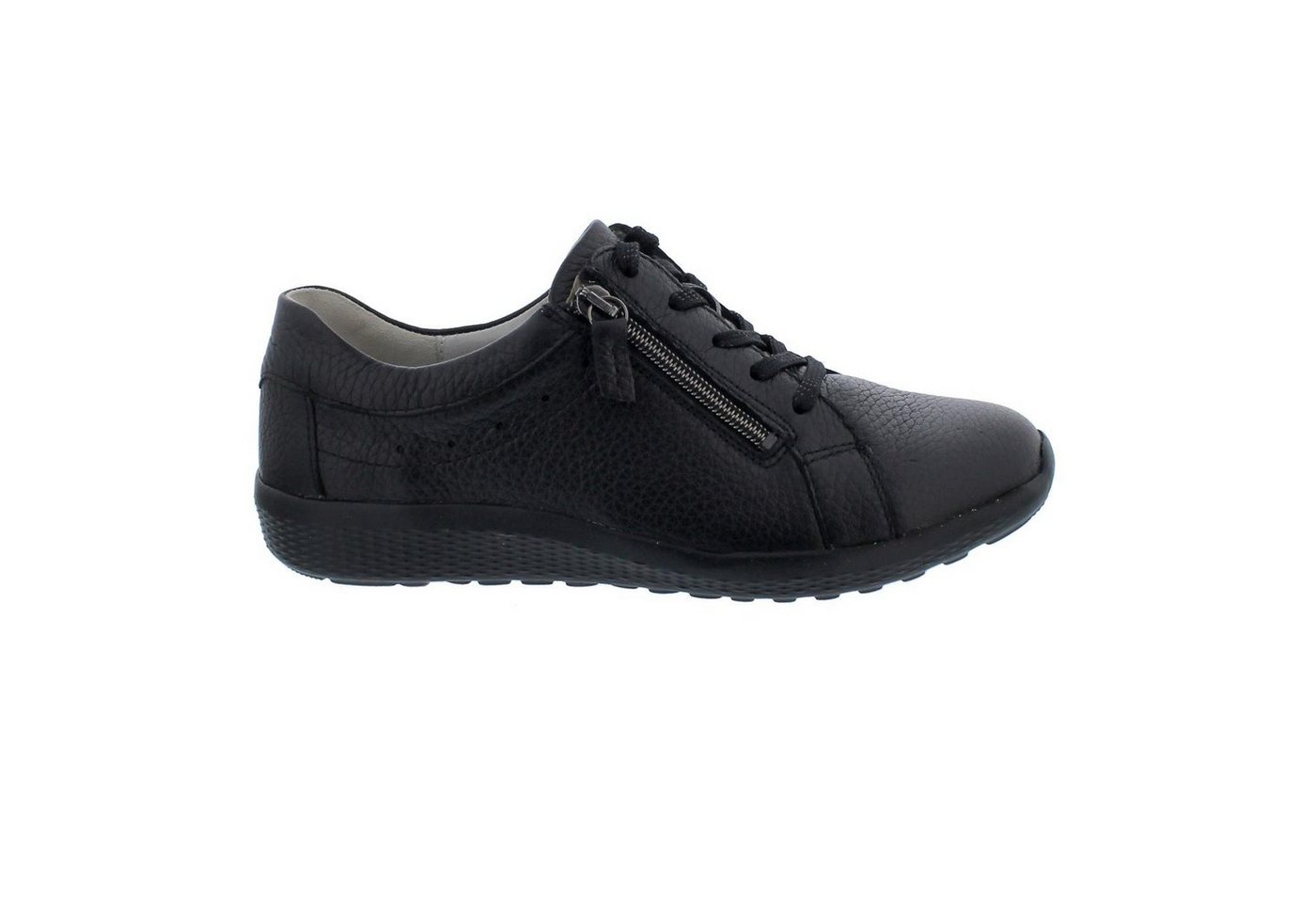 Waldläufer Waldläufer K-IRA Sneaker, Hirsch-Leder, Schwarz, Weite K 634002-199-00 Schnürschuh Waldläufer Waldläufer K-IRA Sneaker, Hirsch-Leder, Schwarz, Weite K 634002-199-00 Schnürschuh von Waldläufer