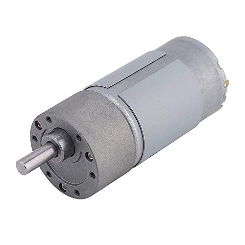 DC 15W Drehmoment-Bürsten-Motor, Elektrischer Getriebemotor CW/CCW, 12V 24V Bewegungssteuerpult Slow Speed Low Noise(200 RPM/12V) von Walfront