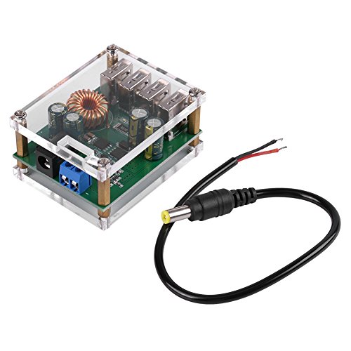 DC DC 7-60 V zu 5 V Spannung Step Down Netzteil Konverter 5A Board Modul Transformator mit 4 USB Ports DC DC 7-60 V zu 5 V Spannung Step Down Netzteil Konverter 5A Board Modul Transformator mit 4 USB Ports von Walfront
