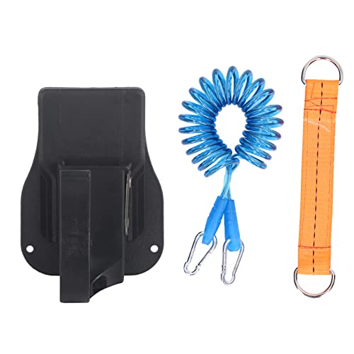 Walfront Bohrer-Holster-Halter, Multi-Tool-Holster, Kabelloses Elektrowerkzeug, Gürtelclip, Gürtelhaken, Anti-Drop-Design für Kabellose Schlagbohrmaschinen, Schraubenschlüssel, 220 Lbs von Walfront