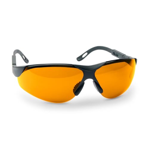 Walkers Game Ear Elite Schießbrille für Jagd, bernsteinfarben von Walker's