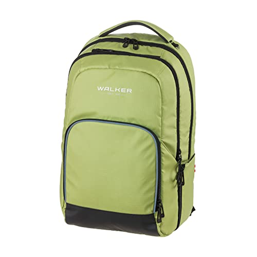 Walker 42128-361 - Schulrucksack College 2.0 "Lime" mit 3 Fächern, Zipptasche, Seitentaschen, gepolsterten Rücken, verstellbaren Hüft-, Schulter- und Brustgurt Walker 42128-361 - Schulrucksack College 2.0 "Lime" mit 3 Fächern, Zipptasche, Seitentaschen, gepolsterten Rücken, verstellbaren Hüft-, Schulter- und Brustgurt von Walker