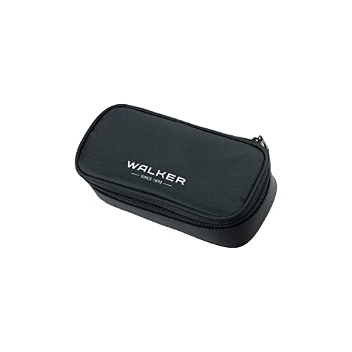 Walker 49113-380 - Schlamperbox "All Black", Federmappe mit geräumigem Hauptfach, doppelseitiger Trennwand mit 20 Stiftfächern, Zippfach und robustem Reißverschluss Walker 49113-380 - Schlamperbox "All Black", Federmappe mit geräumigem Hauptfach, doppelseitiger Trennwand mit 20 Stiftfächern, Zippfach und robustem Reißverschluss von Walker