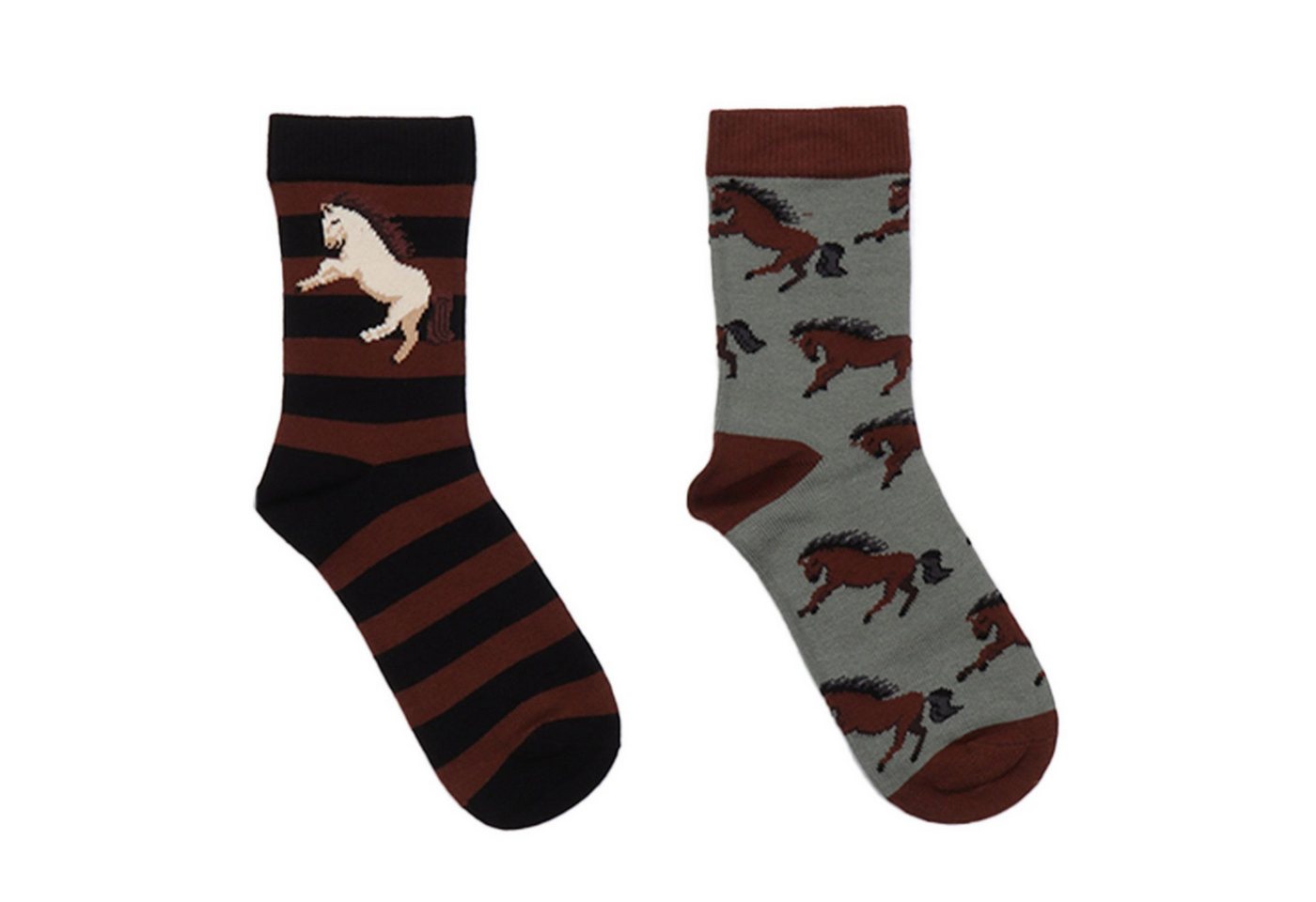 Walkiddy Laufsocken Walkiddy Doppelpack Socken Pferde Walkiddy Laufsocken Walkiddy Doppelpack Socken Pferde von Walkiddy