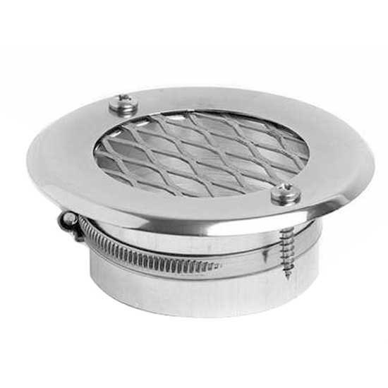 Wallas Fresh Air Grid Vent Silber 75 mm Wallas Fresh Air Grid Vent Silber 75 mm von Wallas