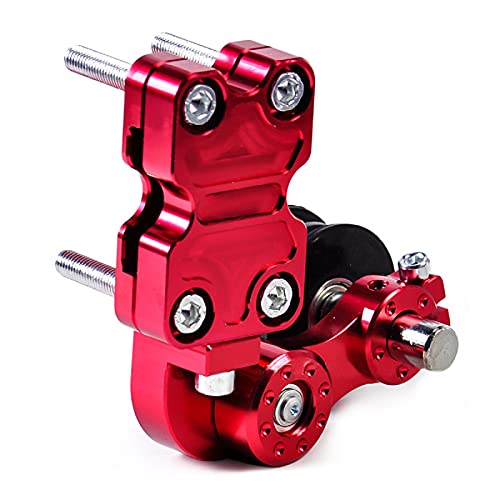 Wallfire Motorrad-Kettenspanner-Einstellvorrichtung-Rollenkettenspanner (Color : Red) von Wallfire