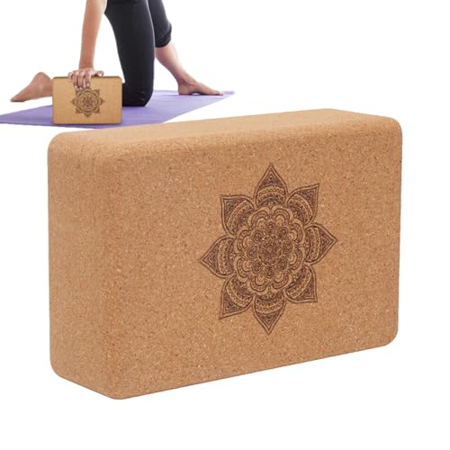 Walopola Pilates-Block | rutschfeste Yoga-Steine mit Blumenmuster – Workout- und Dehnungsblöcke, professionelle Yoga-Ausrüstung für den Einsatz zu Hause oder im Studio von Walopola