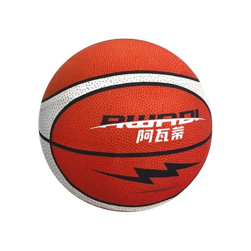 Walopola Schaumstoff-Basketball, Silent-Basketball - Lautloser Basketball | Hochelastischer Silent Swish Basketball, Indoor-Trainingsball für Kinder und Jugendliche von Walopola