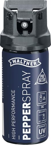 Pfefferspray ProSecure, balistischer Strahl bis 4m, 53 ml von Walther Pfefferspray ProSecure, balistischer Strahl bis 4m, 53 ml von Walther von Walther