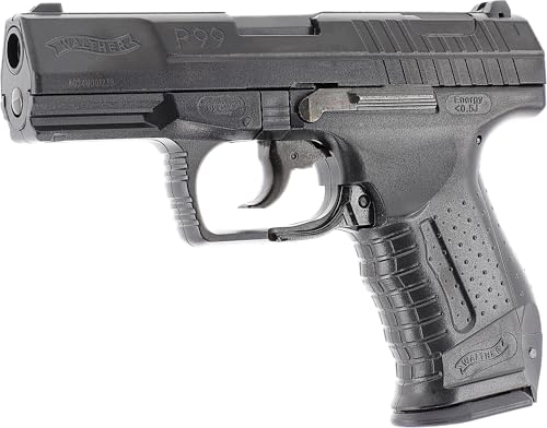 Walther Airsoft Pistole P99, Federdruck Waffe mit 0,5 Joule, inkl. 100 x 6 mm BB Soft-Air Kugeln, Heavy-Magazin & HiCap Magazin Walther Airsoft Pistole P99, Federdruck Waffe mit 0,5 Joule, inkl. 100 x 6 mm BB Soft-Air Kugeln, Heavy-Magazin & HiCap Magazin von Walther