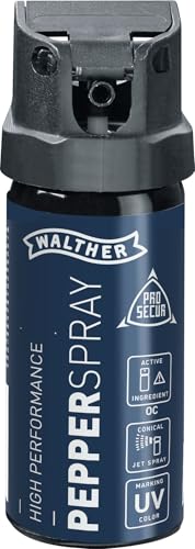 Walther Pfefferspray ProSecur, Tierabwehrspray 53 ml, Abwehrspray ideal zur Selbstverteidigung, 4 m Sprühweite Walther Pfefferspray ProSecur, Tierabwehrspray 53 ml, Abwehrspray ideal zur Selbstverteidigung, 4 m Sprühweite von Walther