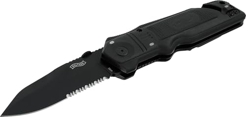 Walther Rettungsmesser ERK, Outdoor Klappmesser, Gurtschneider inkl. Notfallhammer, Emergency Rescue Knife mit Liner Lock, 223 mm lang Walther Rettungsmesser ERK, Outdoor Klappmesser, Gurtschneider inkl. Notfallhammer, Emergency Rescue Knife mit Liner Lock, 223 mm lang von Walther