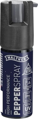 Walther Pfefferspray ProSecur, Tierabwehrspray 16 ml, effektives KO Spray zur Selbstverteidigung, 1,5 m Reichweite, kompakt und zuverlässig Walther Pfefferspray ProSecur, Tierabwehrspray 16 ml, effektives KO Spray zur Selbstverteidigung, 1,5 m Reichweite, kompakt und zuverlässig von Walther