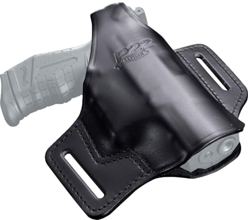 Walther Softair Guertelholster Leder P 22, schwarz, M Walther Softair Guertelholster Leder P 22, schwarz, M von Walther