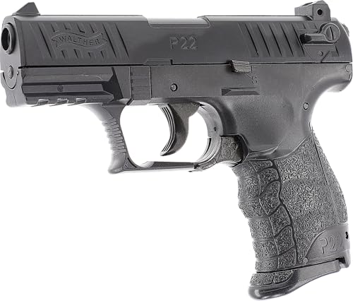 Walther Airsoft Pistole P22Q, Federdruck Waffe mit 0,5 Joule, inkl. 100 x 6 mm BB Soft-Air Kugeln und zweitem Magazin Walther Airsoft Pistole P22Q, Federdruck Waffe mit 0,5 Joule, inkl. 100 x 6 mm BB Soft-Air Kugeln und zweitem Magazin von Walther