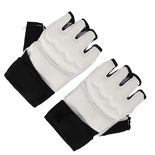 Taekwondo-Handschuhe für Erwachsene und Kinder, Taekwondo-Sparring-Handschuhe, professionelle, atmungsaktive Boxsack-Trainings-Kickbox-Handschuhe für Erwachsene und Kinder (XL) von Wamsound