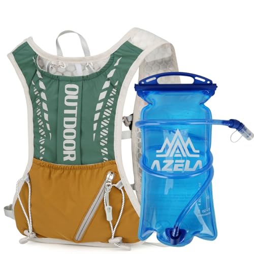 Waniki Laufweste Damen und Herren Running Vest Ultraleicht Trinkblase Backpack mit 1,5L Trinkblase Laufrucksack Fahrradrucksack Trinkrucksack Wanderrucksack für Laufen, Wandern, Marathon Waniki Laufweste Damen und Herren Running Vest Ultraleicht Trinkblase Backpack mit 1,5L Trinkblase Laufrucksack Fahrradrucksack Trinkrucksack Wanderrucksack für Laufen, Wandern, Marathon von Waniki