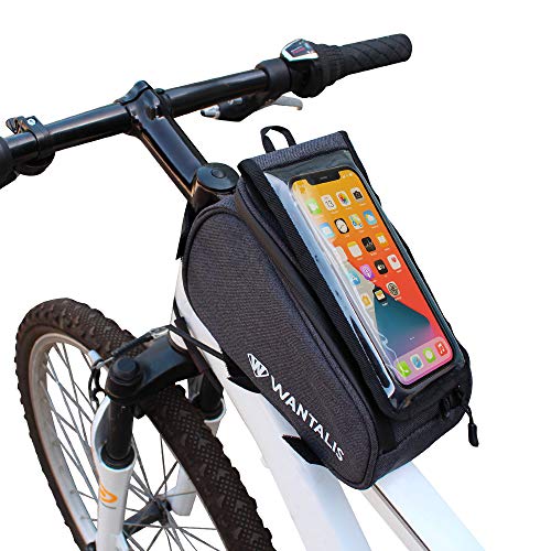 Wantalis Smartphone-Schutzhülle für Fahrrad, grau, one Size von Wantalis