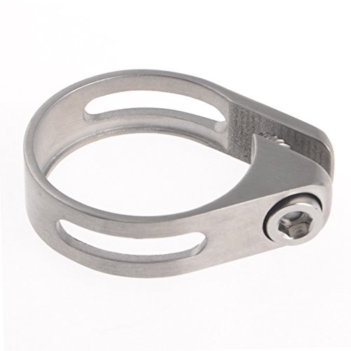 Titan Fahrradsattel- Stützen-Klemme, 34,9 mm Titan Fahrradsattel- Stützen-Klemme, 34,9 mm von Wanyifa