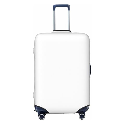 Einfarbige Reisegepäckhülle für 45,7 - 81,3 cm großes Gepäck, waschbar, kratzfeste Gepäckabdeckung, Hellviolett, Einfarbig. Weiß, L von WapNo