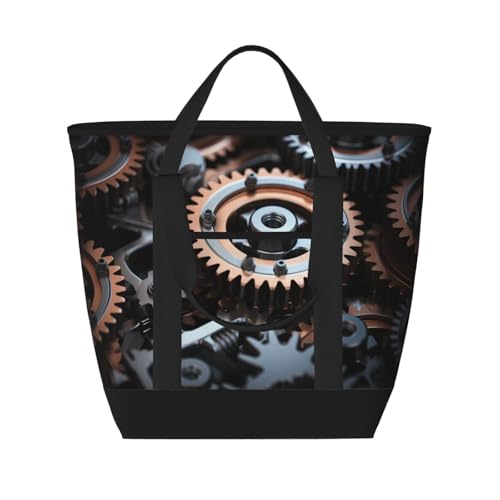 Machine Gear Tote Bag Insulated Keeps Cold Ideal For Food Delivery Travel Insulation Or Keep Cold At The Beach von WapNo