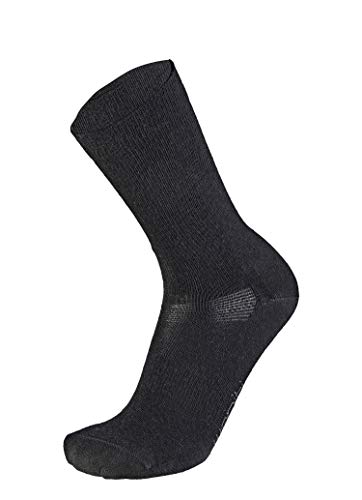 Wapiti Damen Casual C08-Merino Socken, Schwarz, 39-41 von Wapiti