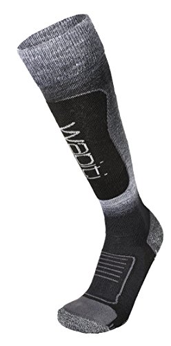 Wapiti Herren W08 Socke, Schwarz/Grau, 45-47 von Wapiti