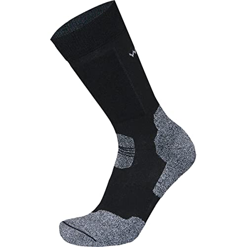 Wapiti WT06 Cross Country Merino Socken, Black, EU 36-38 von WAPITI