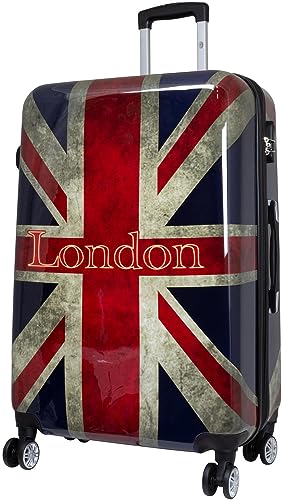 Warenhandel König – Koffer Mehrfarbig Britische Fahne 4: XL von Warenhandel König