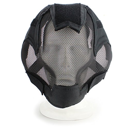 Full Gesicht Fechten Fechtmaske Mesh Mask Outdoor Sports schützen Taktische Vollgesichtsschutzmaske für Airsoft Full Gesicht Fechten Fechtmaske Mesh Mask Outdoor Sports schützen Taktische Vollgesichtsschutzmaske für Airsoft von WarmHeartting