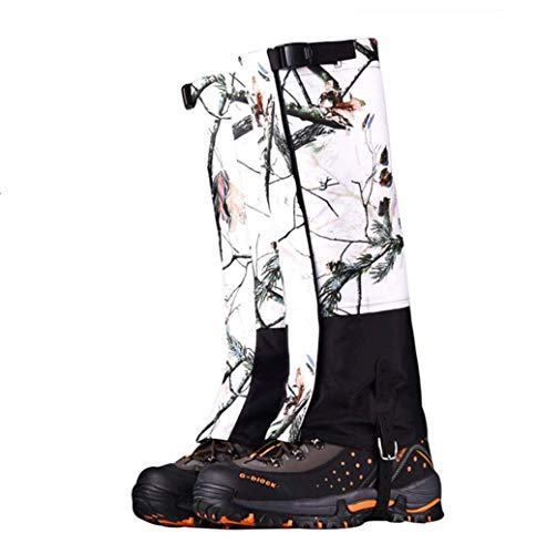 Gamaschen Wandern Tarnung wasserdichte Einstellbare Gamaschen Atmungsaktive Beinschutz Gaiter für Outdoor-Hosen zum Klettern,Trekking, Schneewandern und Jagd Gamaschen Wandern Tarnung wasserdichte Einstellbare Gamaschen Atmungsaktive Beinschutz Gaiter für Outdoor-Hosen zum Klettern,Trekking, Schneewandern und Jagd von WarmHeartting