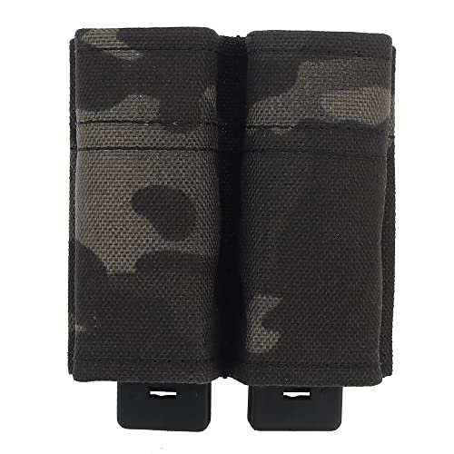 WarmHeartting MOLLE Magazinbeutel Doppelt Magazintasche Tasche Holster Aufbewahrung Nylon 9mm Magazinhalter taktisch Zubehör WarmHeartting MOLLE Magazinbeutel Doppelt Magazintasche Tasche Holster Aufbewahrung Nylon 9mm Magazinhalter taktisch Zubehör von WarmHeartting