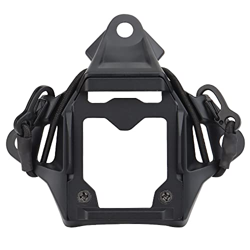 Airsoft Fast Taktische Helm Zubehör, Taktischer Helm-NVG-Halterung aus Stahl, Sportkamera-Halterung von WarmHeartting