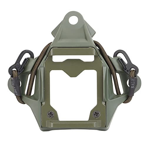 WarmHeartting Airsoft Fast Taktische Helm Zubehör, Taktischer Helm-NVG-Halterung aus Stahl, Sportkamera-Halterung WarmHeartting Airsoft Fast Taktische Helm Zubehör, Taktischer Helm-NVG-Halterung aus Stahl, Sportkamera-Halterung von WarmHeartting
