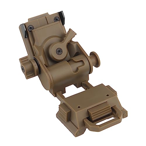 WarmHeartting Airsoft L4G24 Nachtsichtbrille taktischer Helm NVG Halterung für PVS15 PVS18 GPNVG18 WarmHeartting Airsoft L4G24 Nachtsichtbrille taktischer Helm NVG Halterung für PVS15 PVS18 GPNVG18 von WarmHeartting