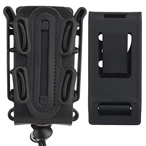 WarmHeartting Einzelne Magazintasche Taktisch 9 mm hoch Soft Shell Scorpion Magazine Carrier Holder, MOLLE Mag Pouch Holster mit Gürtelclip Magazinbeutel Magazinhalter WarmHeartting Einzelne Magazintasche Taktisch 9 mm hoch Soft Shell Scorpion Magazine Carrier Holder, MOLLE Mag Pouch Holster mit Gürtelclip Magazinbeutel Magazinhalter von WarmHeartting