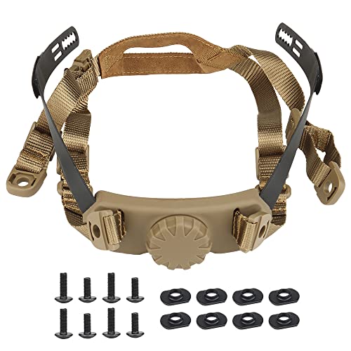 WarmHeartting Innen federungs System für Helme für Schiess- und Jagdhunde, CS-Helme, Verstellbarer Kopfverschluss, Kinnriemen, Zubehör für Fast SF Super High Cut Helm WarmHeartting Innen federungs System für Helme für Schiess- und Jagdhunde, CS-Helme, Verstellbarer Kopfverschluss, Kinnriemen, Zubehör für Fast SF Super High Cut Helm von WarmHeartting