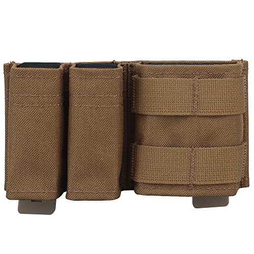 WarmHeartting MOLLE Magazinbeutel Triple Magazintasche Tasche Holster Aufbewahrung Nylon 5,56mm 9mm Magazinhalter taktisch Zubehör WarmHeartting MOLLE Magazinbeutel Triple Magazintasche Tasche Holster Aufbewahrung Nylon 5,56mm 9mm Magazinhalter taktisch Zubehör von WarmHeartting
