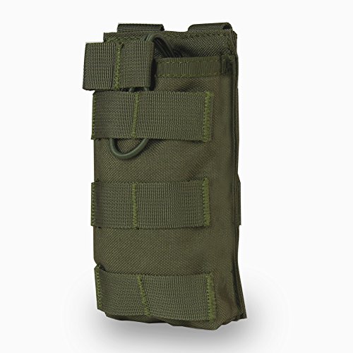 WarmHeartting Molle Magazintasche, Oben-offen Mag Halter 1000D Nylon Magazinbeutel für M4 M16 AR-15 Magazin (Tarnung Camo) von WarmHeartting