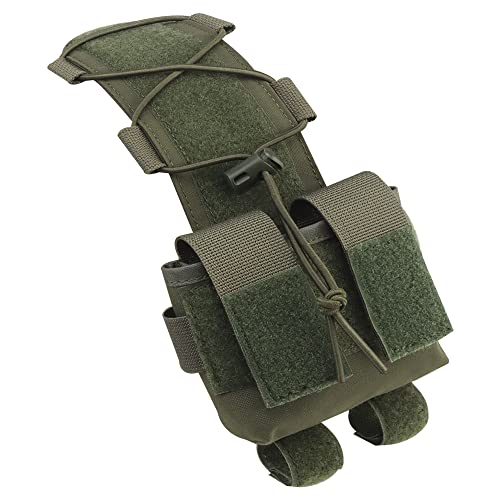 WarmHeartting Tactical MK2 Helm Batterietasche Gegengewichtshelm Helm Balance Gewichtstasche Airsoft Helmzubehör von WarmHeartting