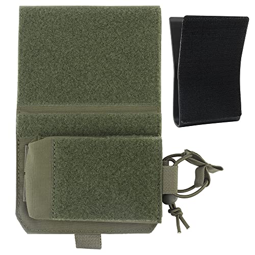 WarmHeartting Tactische 5,56 mm Magazintasche MK4 Chest Rig Horizontale Magazintasche Military Pocket Tools Holder mit Mag Pouch Insert (L, Grün) von WarmHeartting