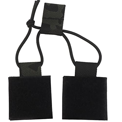 WarmHeartting Taktisch Radio Zeitschrift Retention Verschluss Bungee-Seil mit Klettverschluss 148 XTS5000 MAG Feste Schnalle D3CRM Chest Rig Weste Zubehör von WarmHeartting