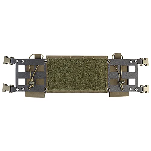 WarmHeartting Taktisch The Thing 2 Schnelle Expansion Chassis für MK4 Chest Rig MOLLE Seiten Taschen für 5,56mm Magazin Radio von WarmHeartting